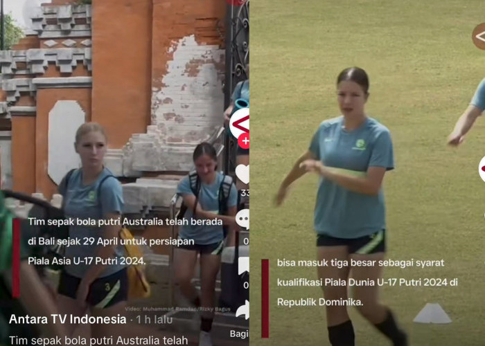 Pemain Timnas Wanita U-17 Australia Sudah Berada di Bali, Tempat Tanding Fase Grup Piala Asia Wanita U-17 2024