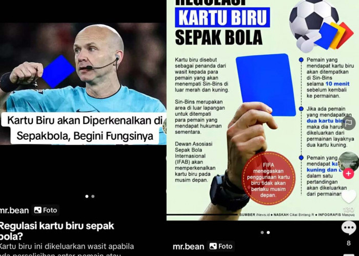 Inilah Aturan Kartu Biru Sepak Bola, FIFA Terapkan Musim Depan, Sin-Bins, Kualifikasi Piala Dunia 2026