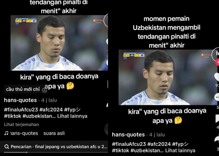 Inilah Profil Zafarmurod Abdirahmatov, Pemain Uzbekistan Gagal Masukan Bola ke Gawang Jepang Tendangan Penalti