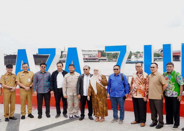 Plh Sekda Edward Candra Dampingi Reses Komisi V DPR RI, Tinjau Infrastruktur di Kota Palembang