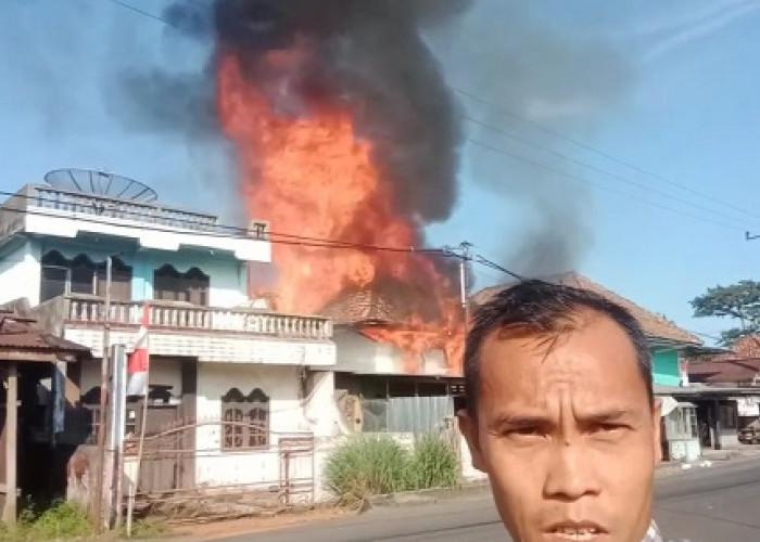 Breaking News: Kebakaran di Lahat Tengah