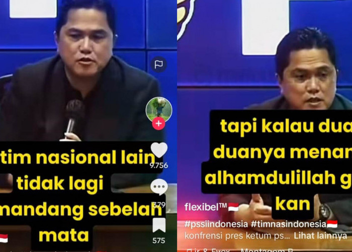 Pernyataan Terbaru Erick Thohir, Ketua PSSI, Timnas Indonesia, Kualifikasi Piala Dunia 2026