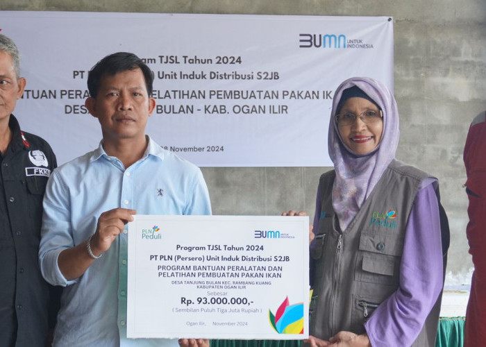 Program PLN Peduli Dorong Optimalisasi Peternakan dan Perikanan di Desa Tanjung Bulan