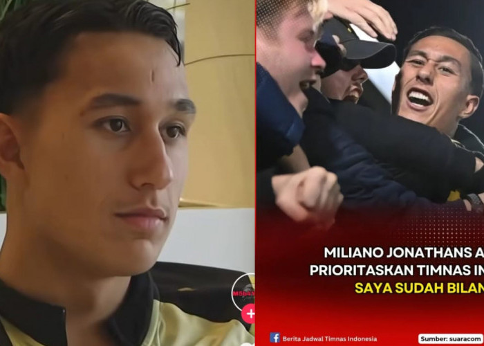 Jawaban Miliano Jonathans, Urung Gabung Indonesia Khawatir Jadi Eliano Reijnders, Kualifikasi Piala Dunia 2024