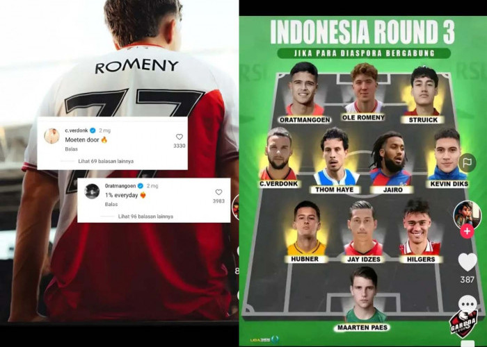 Permintaan Calvin Verdonk-Ragnar Oratmangoen, Ole Romeny Penyerang Haus Gol, Kualifikasi Piala Dunia 2026