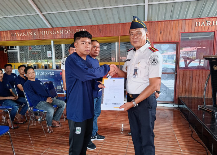 Rutan Sidenreng Rappang Serahkan Remisi Khusus Nyepi 2026 kepada 10 Narapidana