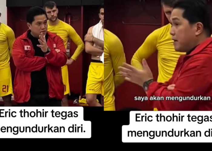 Erick Thohir Mengundurkan Diri, Ketua Umum PSSI, Gagal Kualifikasi Piala Dunia 2026