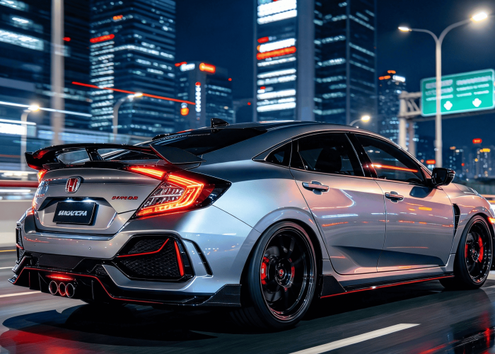 Honda Civic RS e Tampil Agresif, Sedan Hybrid dengan Performa Responsif dan Fitur Modern