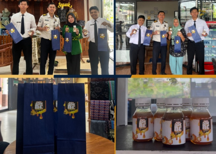 Lapas Tanjungpandan Jalin Kerja Sama Konsinyasi dengan UMKM Lokal, Perluas Pemasaran Madu Aok Be