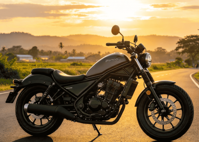 Honda Rebel 500 Tawarkan Gaya Cruiser Klasik, Mesin Dua Silinder dan Posisi Berkendara Rendah