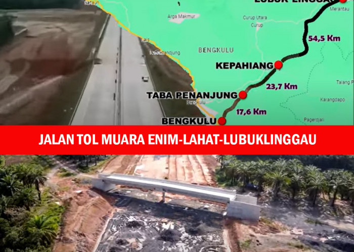 Perkembangan Jalan Tol Muara Enim-Lahat-Lubuklinggau dari Hutama Karya
