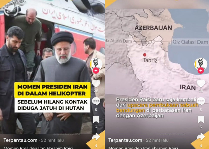 Inilah Kronologis Helikopter Presiden Iran Ibrahim Raisy Hilang, Israel Dituduh Dalangnya