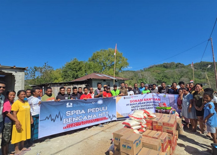 PTBA Hadir untuk NTT, Salurkan Bantuan Bagi Warga Terdampak Bencana