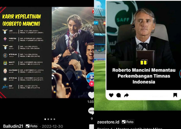 Roberto Mancini Tertarik Latih Indonesia, Magnet Ketua PSSI Erick Thohir, Kualifikasi Piala Dunia 2026