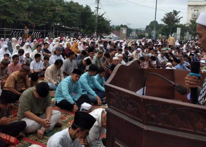 Ahmad Muttaqin : Salat Ied Adha Muhammadiyah Lahat Berlangsung Khidmat