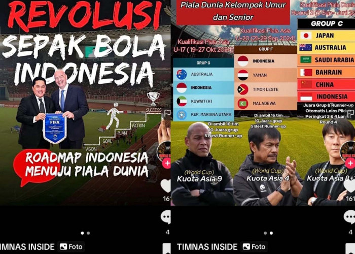 3 Pelatih Indonesia Bersaing Lolos Piala Dunia, Target Ketua PSSI Erick Thohir, Kualifikasi Piala Dunia 2026