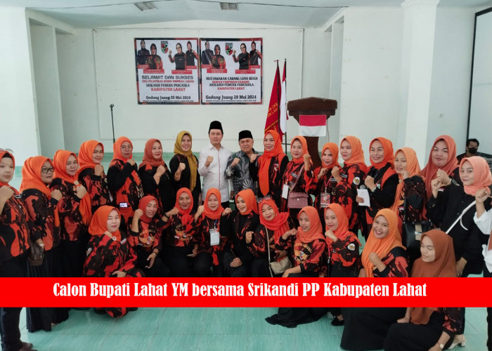 Calon Bupati Lahat YM Dapat Dukungan dari Srikandi PP Kabupaten Lahat, Inilah Program YM