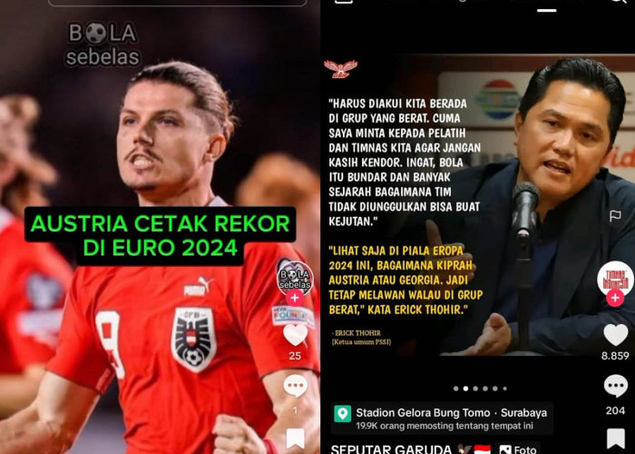 Eranya Tim Rasasa Tumbang, Erick Thohir Minta Indonesia Tiru Austria, Kualifikasi Piala Dunia 2026