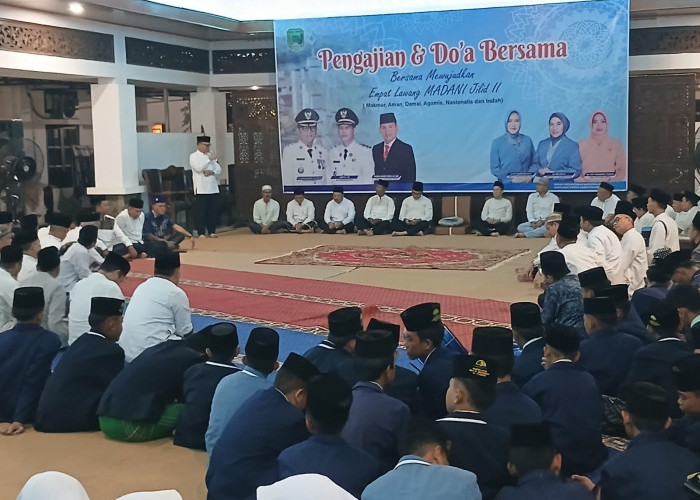 Pengajian dan Doa Bersama Peringati 25 Tahun Pernikahan Bupati Empat Lawang