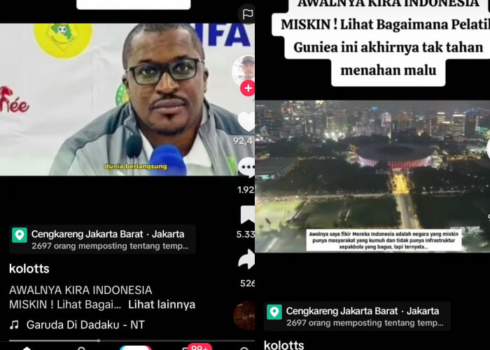 Pelatih Guinea Remehkan Indonesia, Miskin, Kumuh dan Pemain Piala Asia Pendek, Akhirnya Terkejut Sendiri