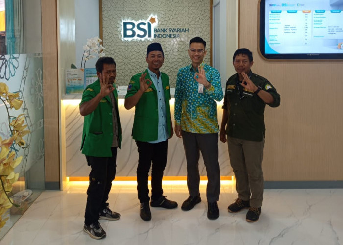 GP Ansor Kabupaten Lahat Ucapkan Selamat atas Grand Opening Kantor Cabang Bank Syariah Indonesia (BSI)