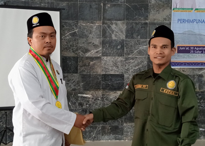 Awaludin Resmi Jabat Ketua Umum PD Perhimpunan Remaja Masjid, Dewan Masjid Indonesia Lahat