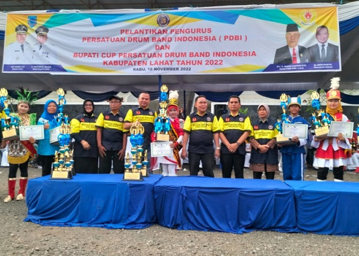 Silahkan Baca, Hasil Lomba Bupati Cup Drum Band Kabupaten Lahat