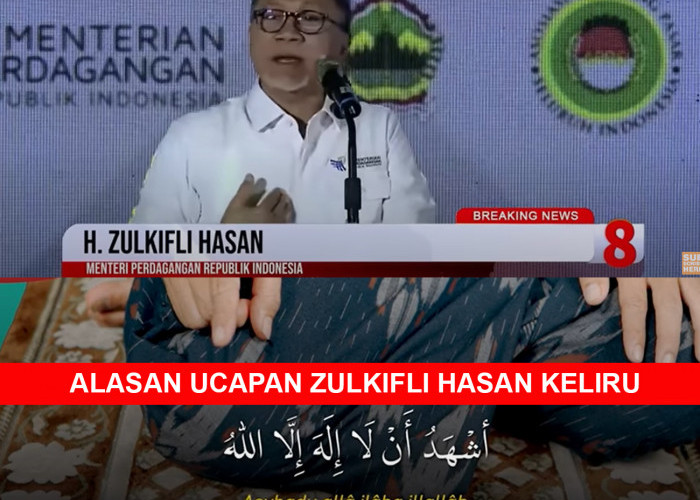 Inilah Alasan Ucapan Zulkifli Hasan Keliru, Perintah Sebut Kata Amin Dalam Salat Bukan dari Manusia Biasa 