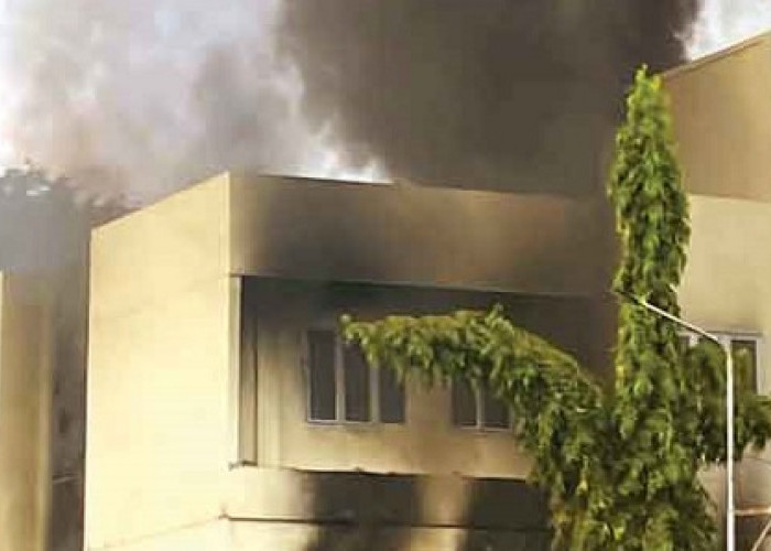 Ini Penyebab Gedung Politeknik Negeri Sriwijaya Terbakar