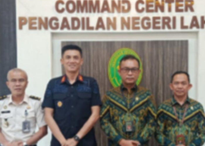 Perkuat Sinergi, Kalapas Lahat Audiensi ke Pengadilan Negeri