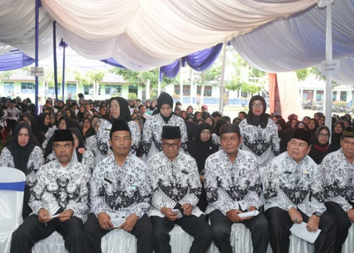 Jaga Nama Baik Profesi Guru, Pelantikan Pengurus PGRI Ranting Kecamatan se-Jarai Area