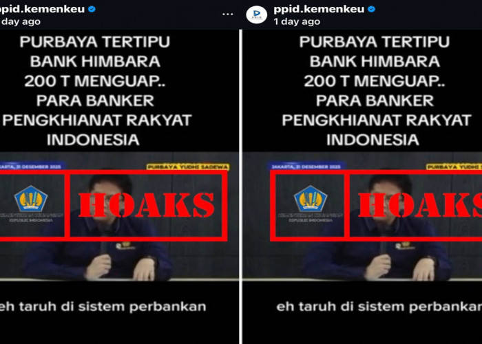Kemenkeu Tegaskan Hoaks Isu Menkeu Purbaya Tertipu Bank Himbara Soal Dana Rp200 Triliun