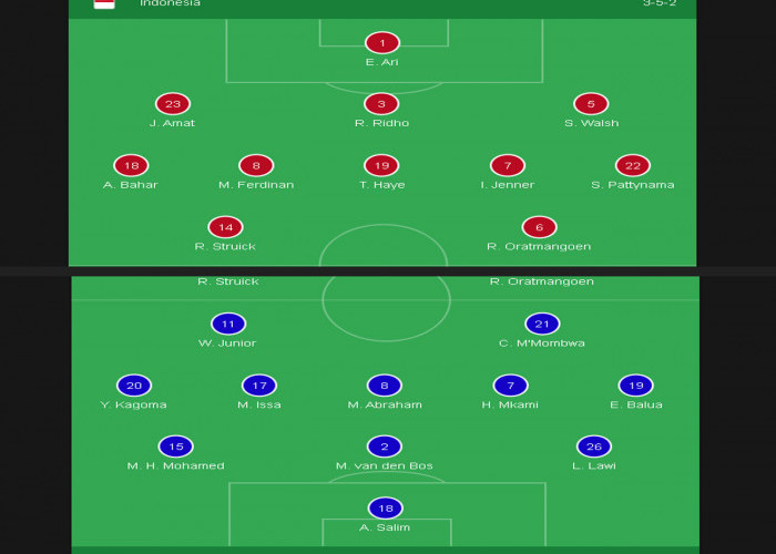 Inilah Skuad Sepak Bola Pemain Timnas Indonesia vs Tanzania, Adu Strategi Hemed Suleiman dan Shin Tae Young