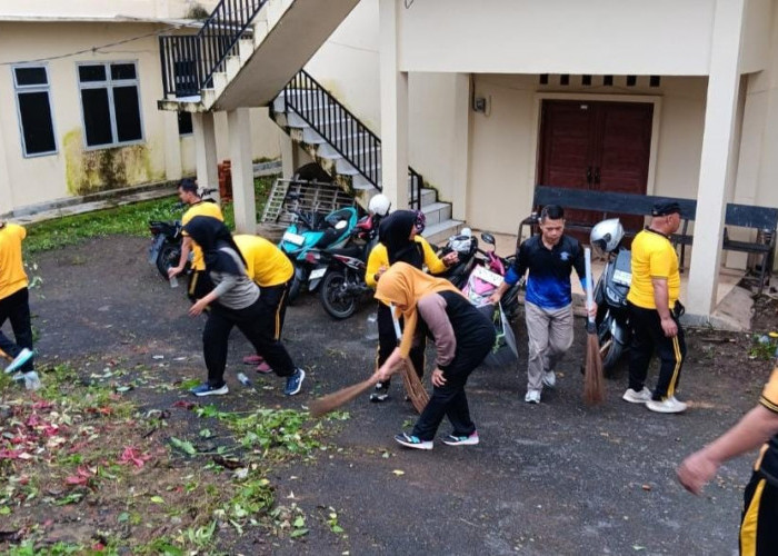 Jum’at Bersih Jadi Momentum Penting dalam Memperkuat Sinergi Antara TNI, Polri, dan Pemda Kabupaten Lahat