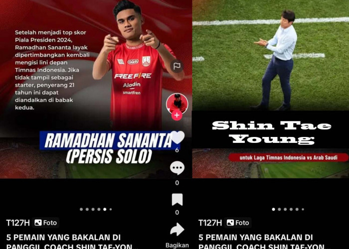 STY Panggil Top Skor Piala Presiden 2024, Ramadhan Sananta, Indonesia vs Arab Saudi, Kualifikasi Piala Dunia