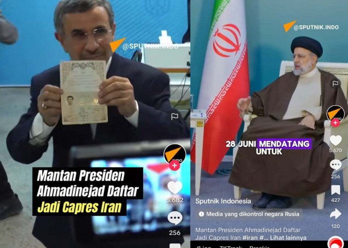 Perkembangan Terbaru Iran Pasca Meninggalnya Ibrahim Raisy, Ahmadinejad Daftar Calon Presiden Iran