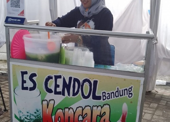 Es Cendol Koncara Bandung Sangat Digemari di Lahat