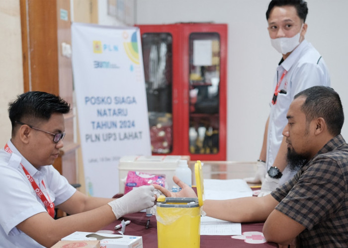 PLN UP3 Lahat Gelar Aksi Kemanusiaan Donor Darah Peringatan Hari Kanker Sedunia dan Bulan K3 Nasional