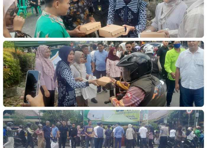 Wakil Bupati Lahat terpilih Widia Ningsih Kembali Gelar Jum'at Berkah di Kota Lahat