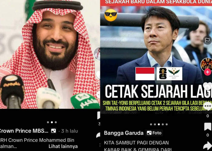 Indonesia Kalahkan Arab Saudi, Pangeran Arab Ganti Roberto Mancini dengan STY, Kualifikasi Piala Dunia 2026