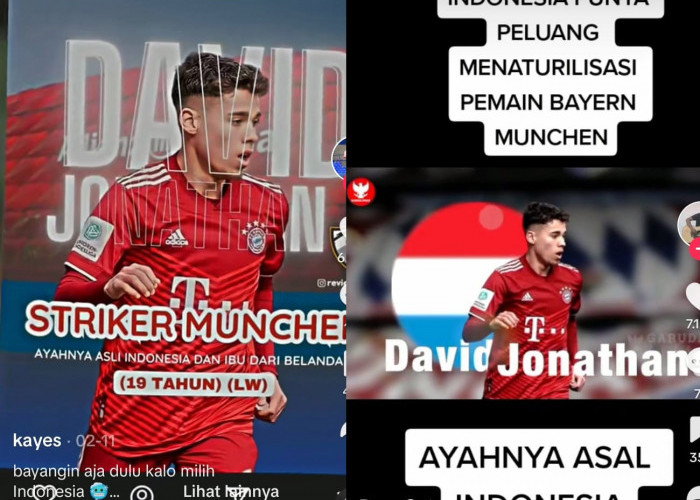 Striker Bayern Munchen ini Keturunan Indonesia Asia, Penggemar Sepak Bola Minta PSSI Naturalisasi