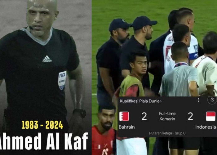 Pembelaan Wasit Ahmed Al Kaf, Alasan Perpanjang Waktu, Indonesia vs Bahrain, Kualifikasi Piala Dunia 2026