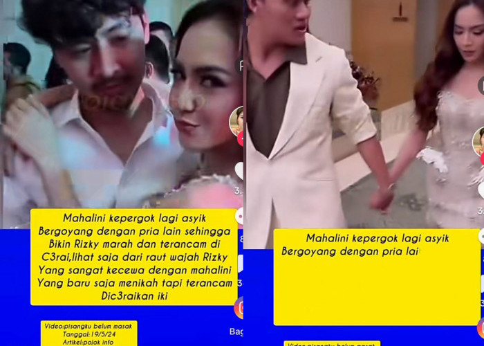 Mahalini Buat Ulah, Beredar Video Istri Rizky Febian Bergoyang Peluk Pria Lain, Suaminya Marah dan Kecewa