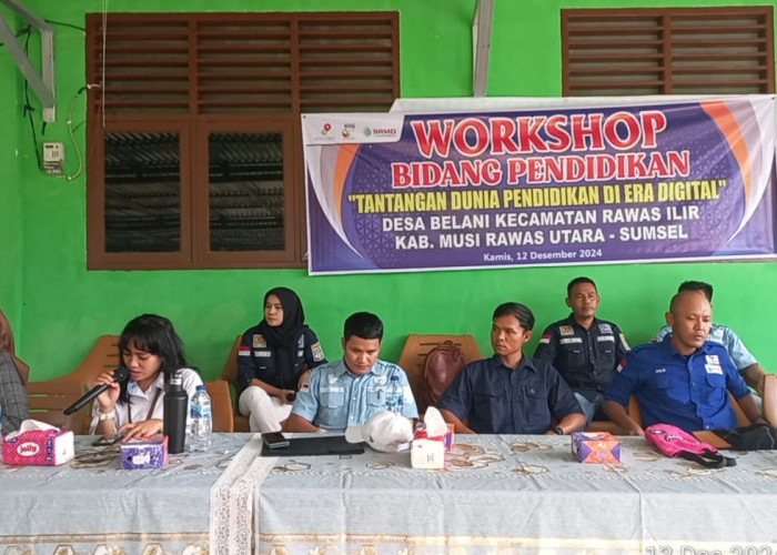 Seleraya Merangin Dua Gelar Workshop Pendidikan Menuju Smart Gadget di Desa Belani