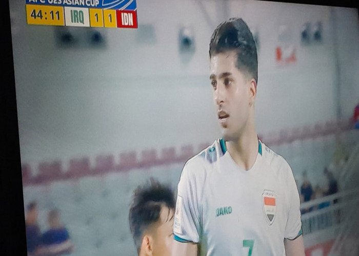 Babak Pertama, Irak vs Indonesia 1-1 Perebutan Juara 3 Piala Asia U-23 2024