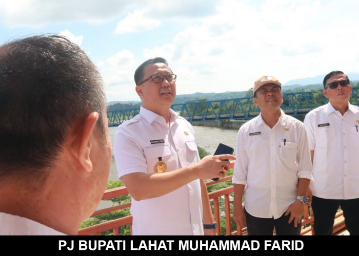 Inilah Rencana Pj Bupati Lahat Muhammad Farid untuk Plaza Tepian Sungai Lematang 