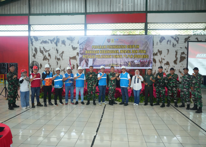 PLN Tingkatkan Disiplin Petugas Yantek melalui Pelatihan bersama Jasdam II Sriwijaya