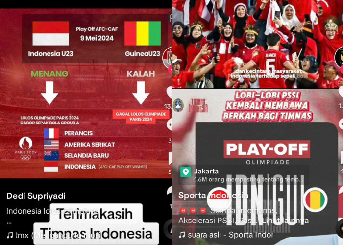 Inilah Keuntungan Indonesia Berhasil Kalahkan Guinea, Olimpiade Paris 2024, 3 Negara Sepak Bola Menunggu