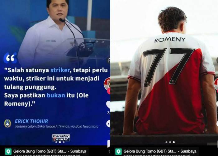 Bocoran Erick Thohir Penyerang Tulang Punggung Indonesia, Ole Romeny Pemain Keturunan, Kualifikasi Piala Dunia