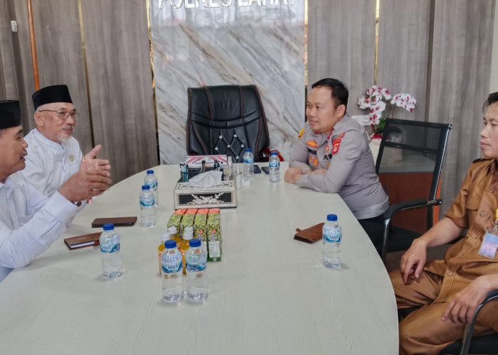 Sinergi DMI dan Kapolres Lahat, Siap Realisasikan Program Kegiatan Bersama